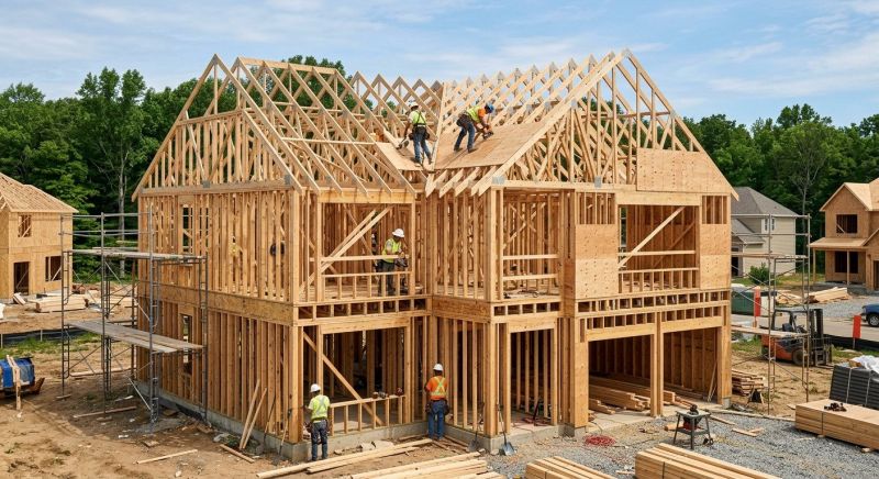 House Framing in Wilmington, NC