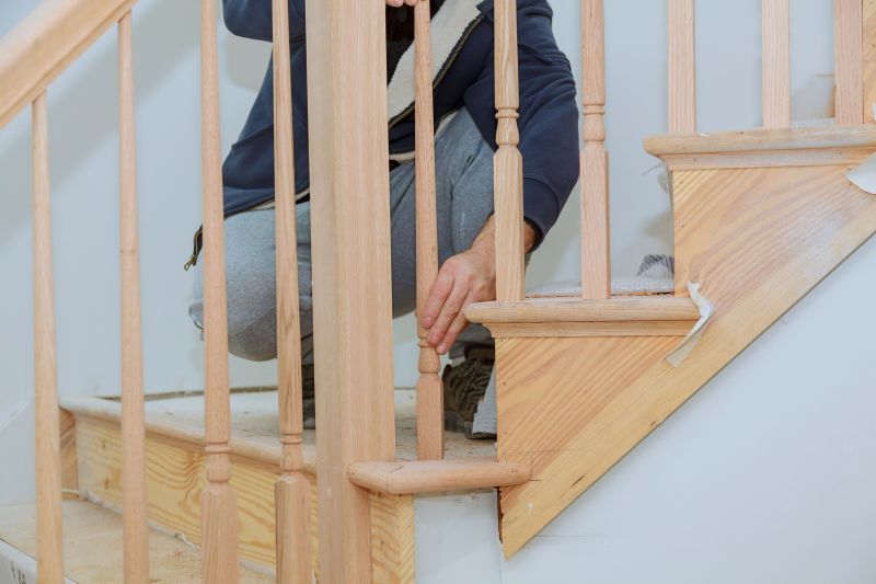 Oak Stairs Installation in Alpharetta, GA