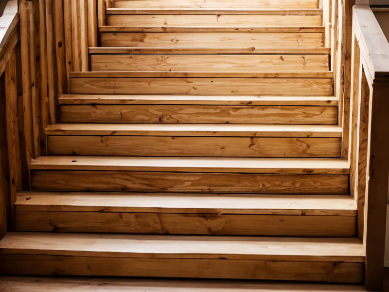 Oak Stairs Repair in Olathe, KS