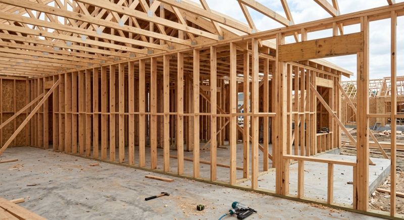 Stud Wall Installation in Wilmington, NC