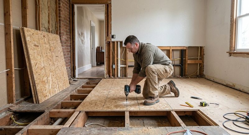 Subflooring Renovation in Wilmington, NC