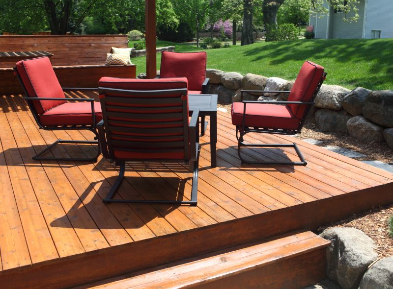 Cedar Deck Installation in Boston, MA