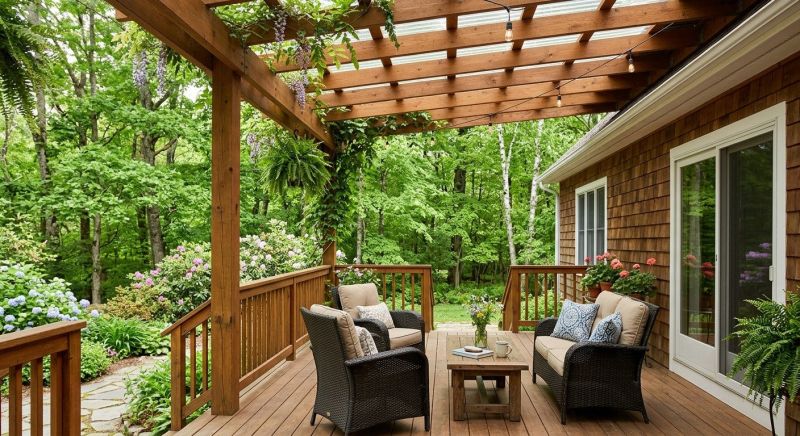 Covered Deck Installation in Stamford, CT