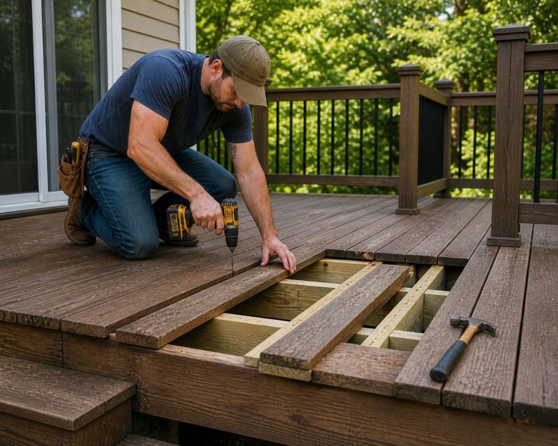 Deck Floor Repair in Redmond, WA