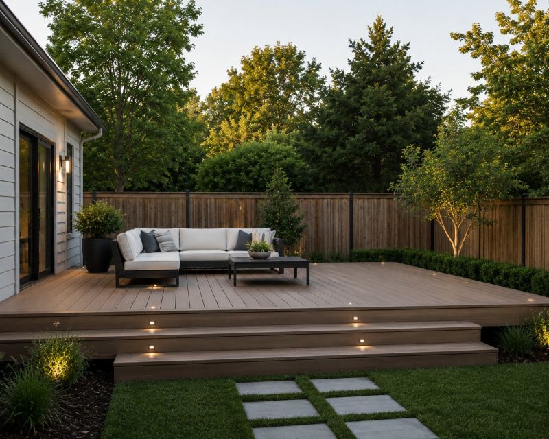 Floating Deck Installation in Fairfield County, CT