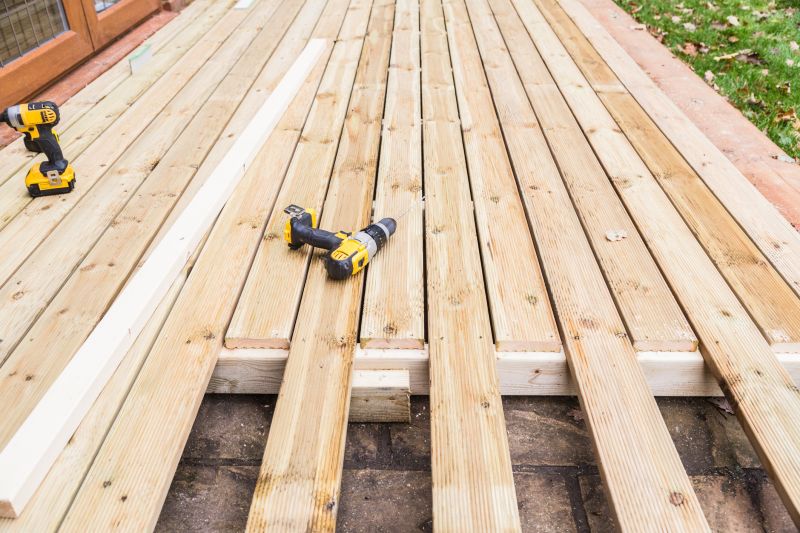 Front Deck Construction in Worcester, MA
