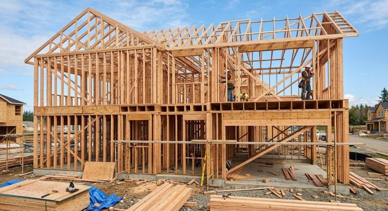 House Addition Framing in Wilmington, NC