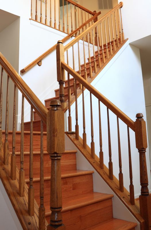 Oak Stairs Installation in Kansas City, KS