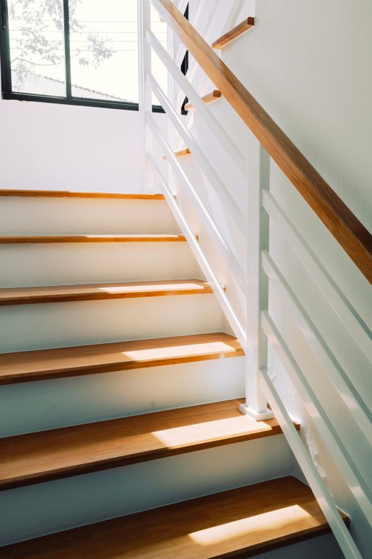 Oak Stairs Installation in Conroe, TX