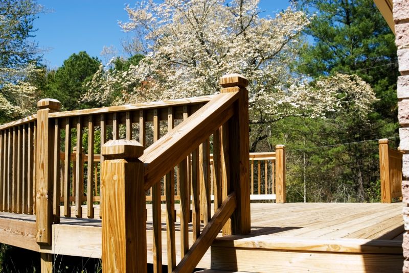 Pine Deck Installation in Boston, MA
