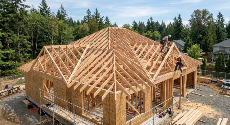 Rafter Framing in Wilmington, NC
