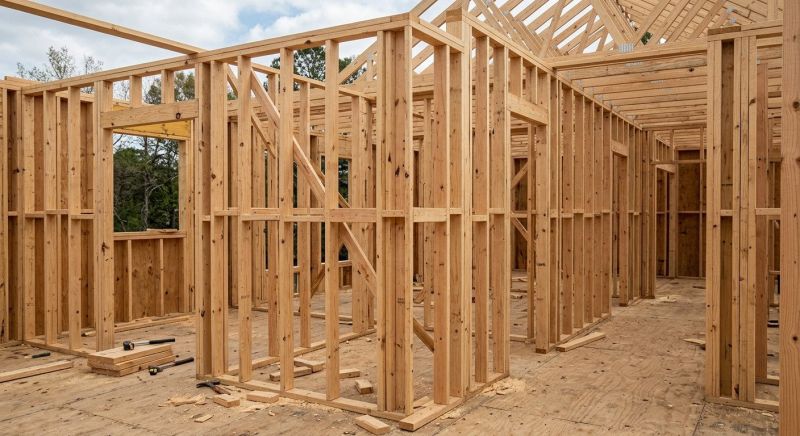 Rafter Framing in Wilmington, NC