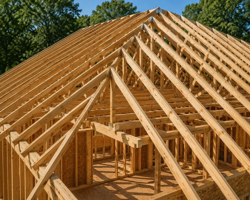 Rafter Framing in Wilmington, NC