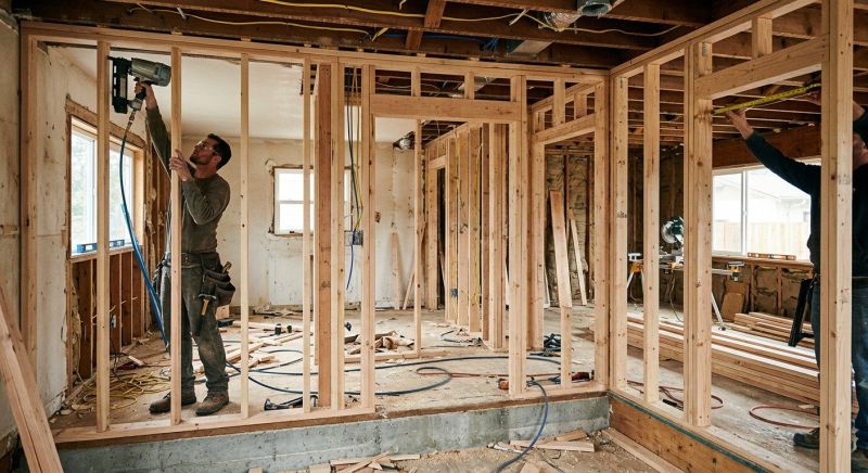 Renovation Framing in Wilmington, NC