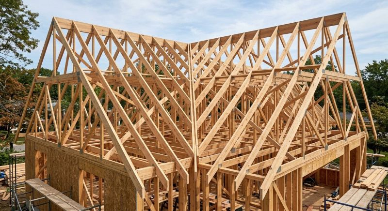 Roof Truss Framing in Wilmington, NC
