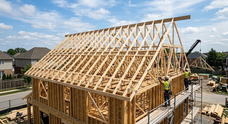 Structural Roof Framing in Wilmington, NC