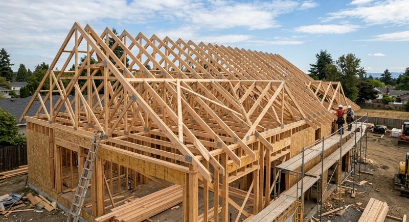Structural Roof Framing in Wilmington, NC