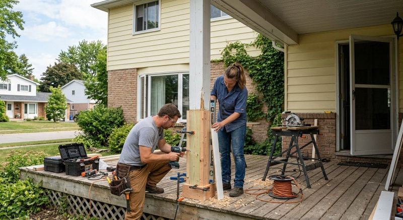 Terrace Railing Repair in Seattle, WA