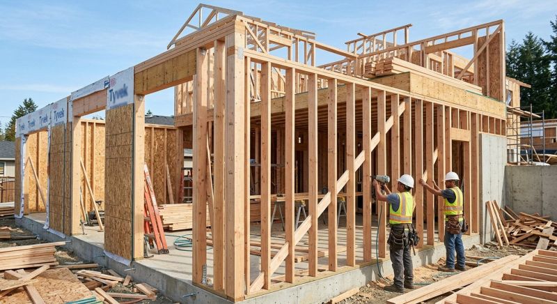 Timber Wall Installation in Wilmington, NC