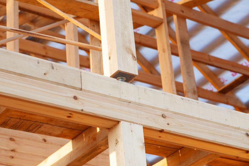 Wood Beam Installation in Wilmington, NC
