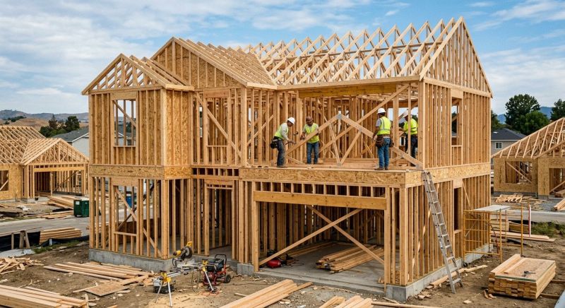 Wood Framing Construction in Wilmington, NC