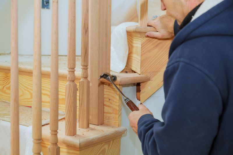 Wood Railing Replacement in Conroe, TX